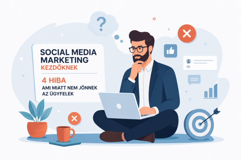 Social media marketing kezdőknek – 4 gyakori hiba